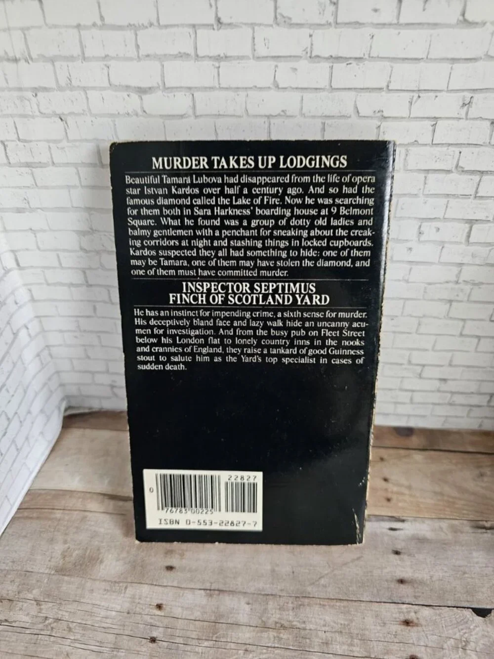 Vintage No. 9 Belmont Square Margaret Erskine Inspector Finch Mystery Book